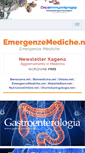 Mobile Screenshot of emergenzemediche.net